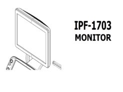 Dormed Hellas Hitachi IPF-1703 LCD Monitor