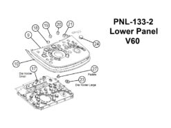 Dormed Hellas Hitachi PNL-133-2 Lower Panel
